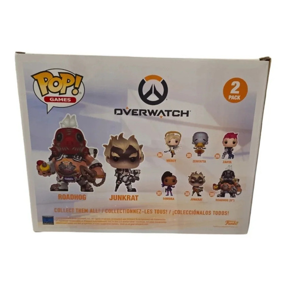 POP! GAMES Roadhog And Junkrat Pop Figurines - Picture 3 of 7
